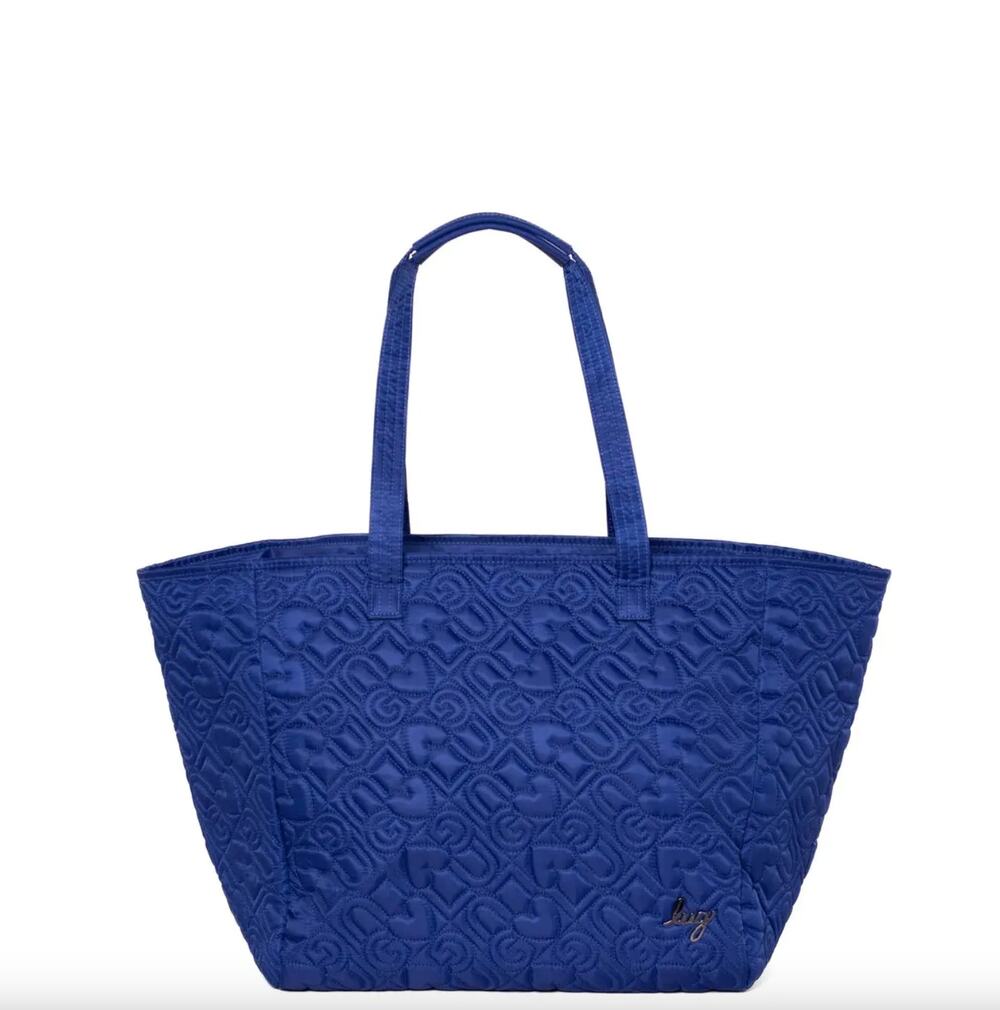 NEW! Lug Avion Love Carry-All Tote Bag in Sapphire
